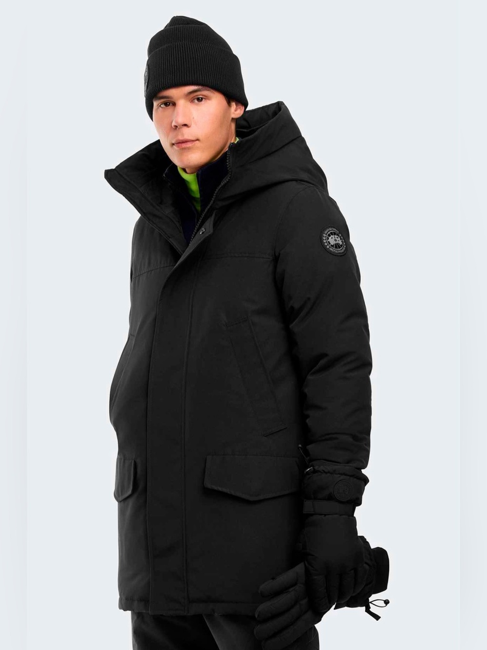 Canada Goose Langford Parka Black Label  Men’s L Down Coat Winter Jacket NWT - Picture 3 of 4